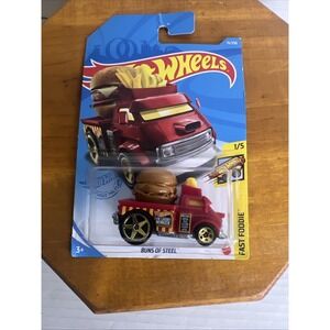 Buns Of Steel Fast Foodie 1/5‎ Hot Wheels  15/250 NEW